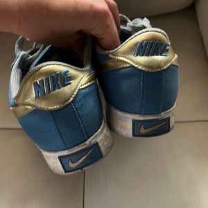 Nike, cotton, men’s shoes, size 11, blue